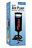 Насос ручний Intex 68614 AIR HAMMER 36см + 3 насадки, фото 3