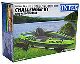 Надувна байдарка Challenger K1 Kayak Intex 68305, фото 4