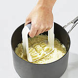 Толкушка, картоплинка пластикової Easy-Mash Joseph Joseph, фото 2