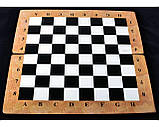 Ігровий набір №8309 3в1 нарди і шахи та шашки (29х29 см), фото 2