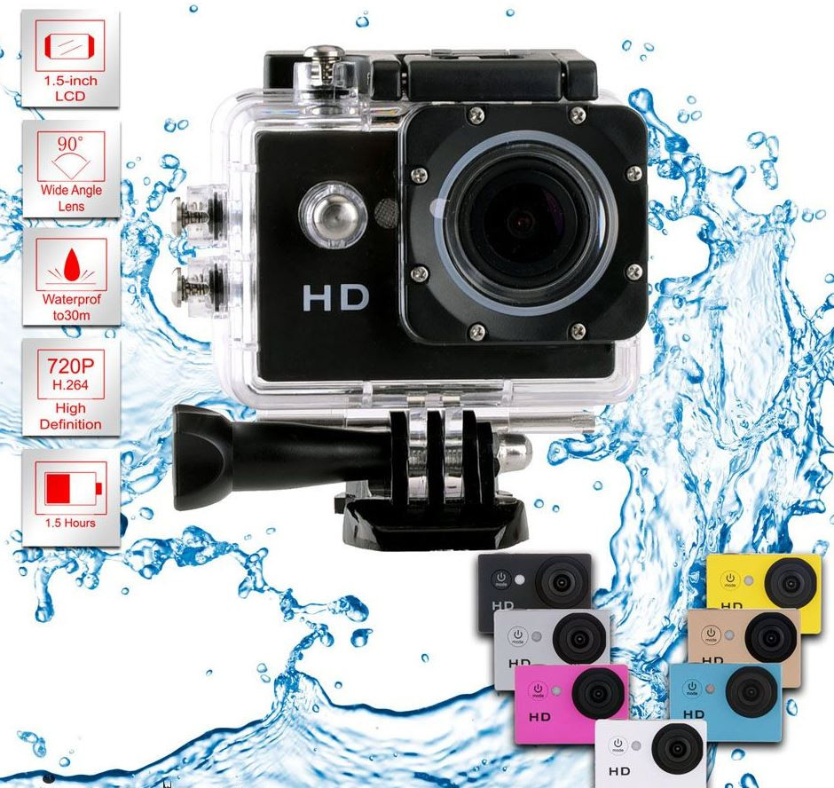 Екшн камера A-7 HD 720p, фото 1