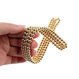 Неокуб (NeoCube) в боксі 216 кульок Золотий, фото 3