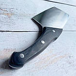 Кухонний ніж топорик Goldsun ВМ-758 26см, фото 5