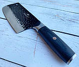 Кухонний ніж топорик Sonmelony WB-877 32sм, фото 2