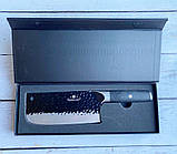 Кухонний ніж топорик Sonmelony WB-877 32sм, фото 5