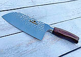 Кухонний ніж топорик Sonmelony WB-657 30,5см, фото 4