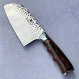 Кухонний ніж топорик SonmelonyКТ-399 30,5см, фото 4