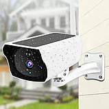 Камера відеоспостереження IP CAMERA XF-DC08-F solar WI-FI з сонячною батареєю, фото 3