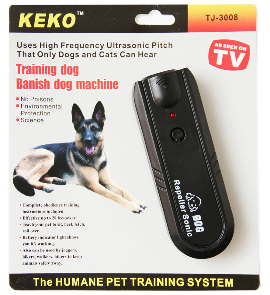 Відлякувач собак Dog Repeller Sonic TJ-3008