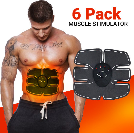 Міостимулятор body mobile gym 6 pack EMS для м'язів преса, фото 1
