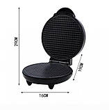 Вафельниця електрична Haeger 220 для тонких вафель і трубочок, фото 2