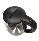 Електрочайник скляний з підсвічуванням Walesberg KK-1129, фото 2