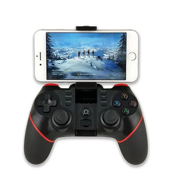Геймпад бездротовий для телефону Terios-T6 / Джойстик для смартфона IOS, Android, ПК,TV, фото 1