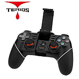 Геймпад бездротовий для телефону Terios-T6 / Джойстик для смартфона IOS, Android, ПК,TV, фото 3