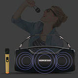 Потужна портативна бездротова Bluetooth колонка Hopestar A6 Pro 45Вт з Мікрофоном, фото 7