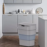 Відро складне відро з сенсорною кришкою (WO-10), фото 4