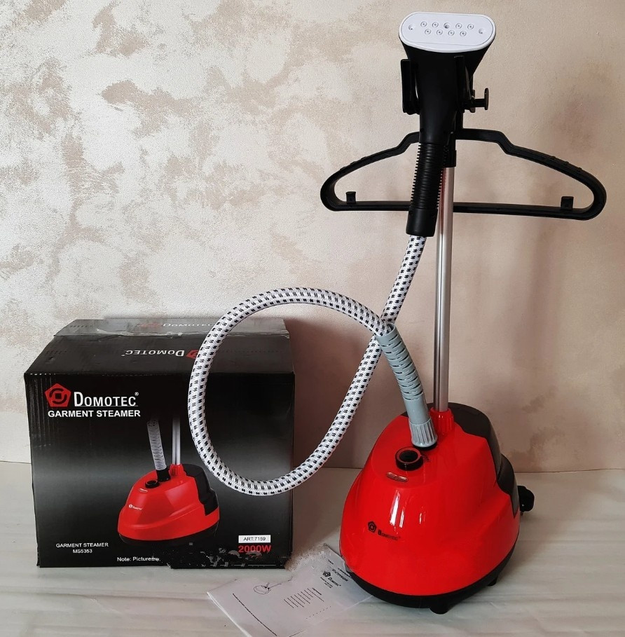 Вертикальний відпарювач для одягу Domotec MS-5353 ручної 2000W