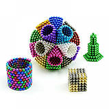 Неокуб (NeoCube) в боксі 216 кульок кольоровий, фото 6