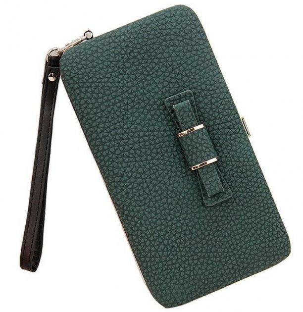 Кошель - клач жіночий Baellerry N1330 штучна шкіра Зелений, фото 1