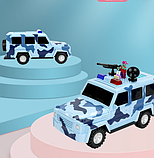 Електронна скарбничка-сейф "військова Машина Гелендваген" 6662, фото 6