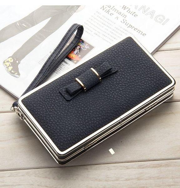 Кошелик жіночий Baellerry n1288 Чорний з ремішком, фото 1