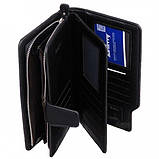 Чоловічий гаманець кланч портмоне барсетка гаманець Baellerry business S1063 Black, фото 6