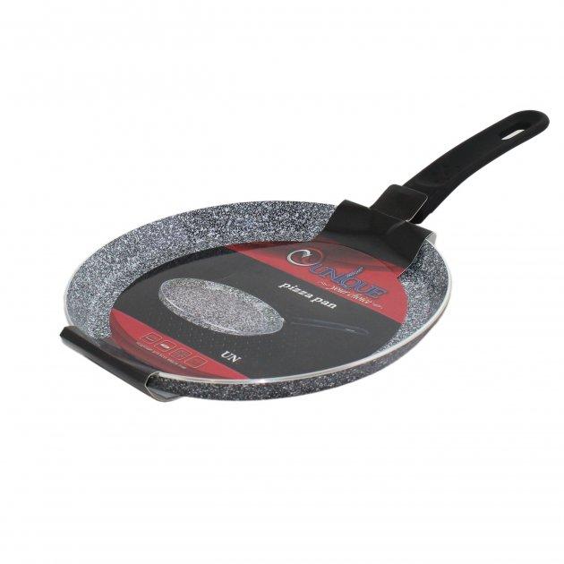 Сковарда для млинців з антипригарним покриттям 20 см UNIQUE UN-5411 граніт, фото 1