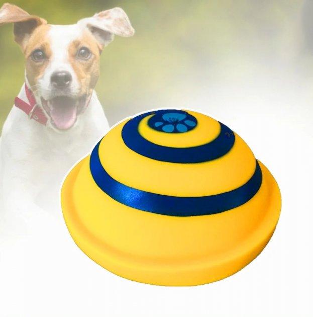 Іграшка для домашніх собак диск з продуктовим звуком Woof Glider