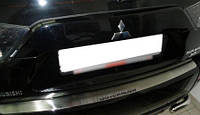 Накладка на бампер Mitsubishi Outlander II 2006-2012 NataNiko Premium