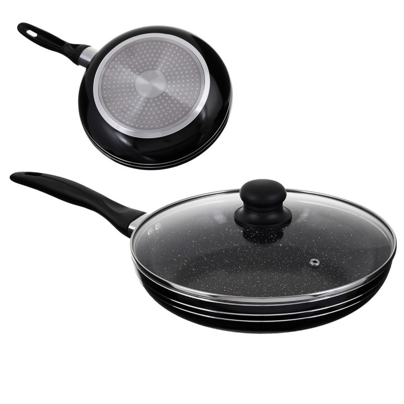 Сковарда з кришкою UNIQUE UN-5164 24 см, фото 1