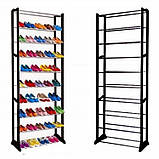 Полиця для взуття Amazing Shoe Rack 8001, 10 полиць, фото 5