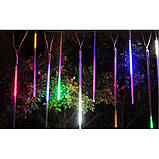 Гірлянда Тануть бурульки LED 50см 8шт, різнокольорові, фото 3