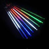 Гірлянда Тануть бурульки LED 50см 8шт, різнокольорові, фото 4