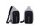Рюкзак міський протикрадій Bobby Mini з захистом від кишенькових злодіїв і USB-портом для заряджання, фото 9
