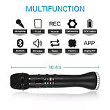 Бездротової Bluetooth мікрофон для караоке L-598 з динаміком, фото 6