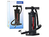 Насос ручний Intex 68605 AIR HAMMER 37см + 3 насадки, фото 2