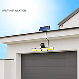 Вуличний ліхтар з сонячною панеллю BL-KXK601 Solar 240 COB, фото 5