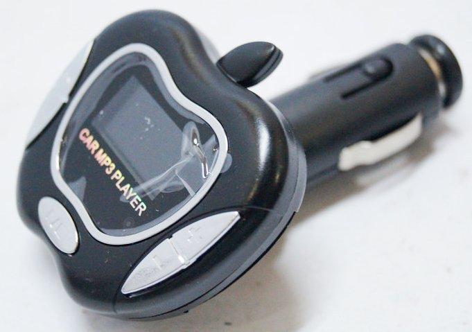 FM модулятор Яблуко з пультом управління, фото 1