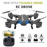 Квадрокоптер RC Drone CTW 8807W c WiFi камерою / Дрон складаний корпус, фото 2