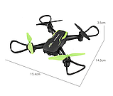 Квадрокоптер HC676 c WiFi камерою, переворот на 360 градусів, фото 3