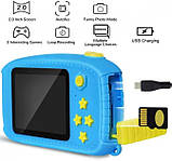 Дитячий цифровий фотоапарат Smart Kids TOY G9, 20MP Full HD 1080P, фото 7