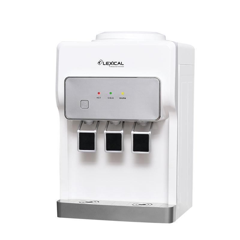 Настільний кулер для води LEXICAL LWD-6002-8, 550W/85W, Сріблястий, фото 1