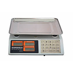 Ваги торговельні Grunhelm 50 кг 37х36,1 см h13,4 см (SSC-053)