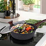 Сотейник з кришкою MR-1216-24 см, фото 4