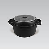 Каструля+сковорода гриль овальні MR-4126, фото 6