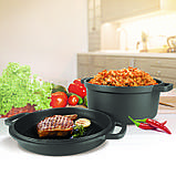 Каструля сковоріль MR-4128 6,7 л, фото 6