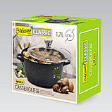 Каструля з кришкою  MR-4218  18 см 1,7 л, фото 3