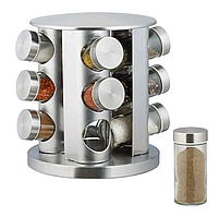 Набір для зберігання спецій Spice carousel, 12 ємностей з обертається підставкою