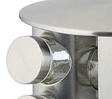 Набір для зберігання спецій Spice carousel, 12 ємностей з обертається підставкою, фото 4