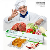 Вакууматор побутовий вакуумний пакувальник Freshpack Pro G-88 для їжі, фото 4